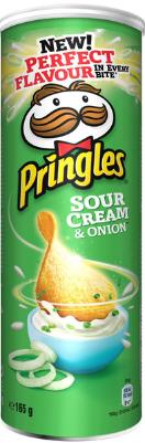 Чипсы Pringles 165гр. Сметана и Лук