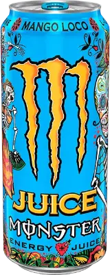 Энергетик "Monster Energy", 0,5л, Ж/Б Mango Loco