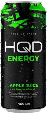 Энергетик "HQD", 0,45л, Ж/Б Apple Juice