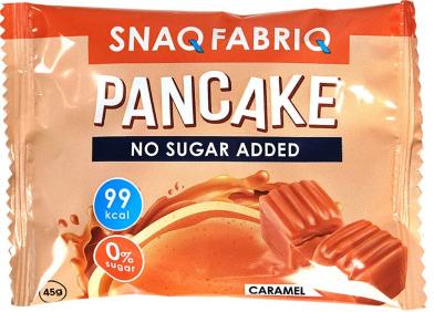 Панкейк не глазированный с начинкой "SNAQ FABRIQ" 45гр Мягкая карамель
