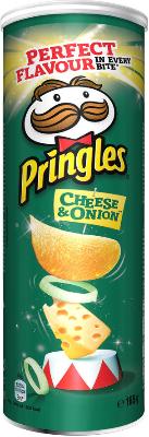 Чипсы Pringles 165гр. Сыр и Лук